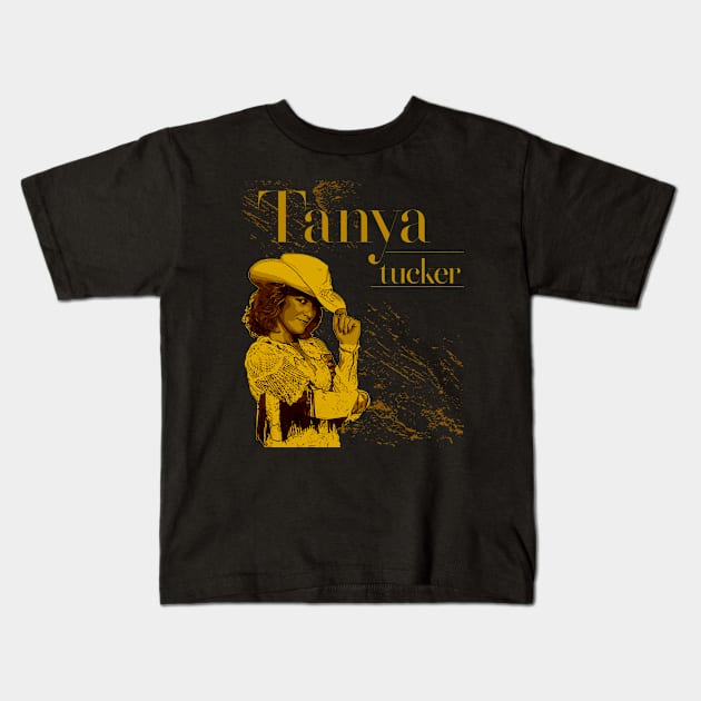 Tanya tucker Kids T-Shirt by Nana On Here